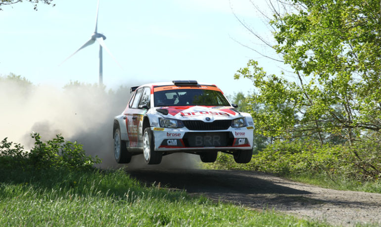 Das Brose Rallye Team: Mit Sulingen-Sieg an die Spitze der DRM