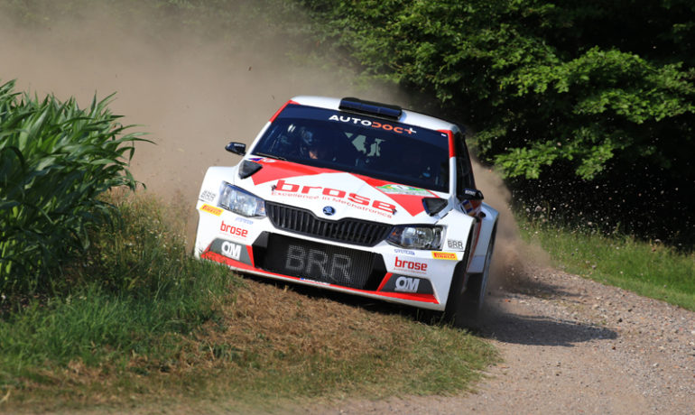 Unbelohnte Expressfahrt des Brose Rallye Teams in Stemwede