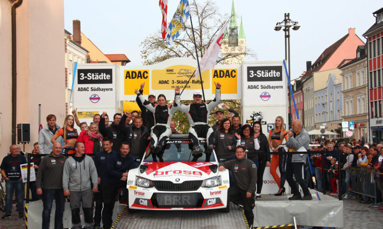 Souveräner Sieg bei der ADAC 3-Städte-Rallye