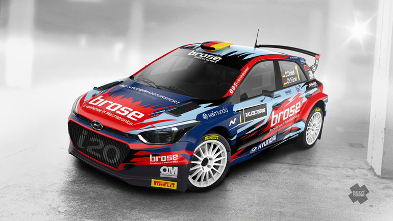 Das Brose Rallye Team ist 2019 international unterwegs