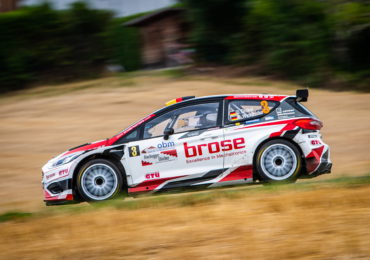 Dominik Dinkel hat den deutschen Rallyetitel im Visier