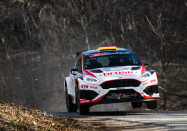 Erster Podestplatz für Dominik Dinkel im Mitropa Rally Cup